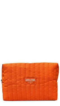 Orange Cosmetics Bag