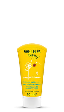 Calendula Shampoo & Body Wash, 20ml
