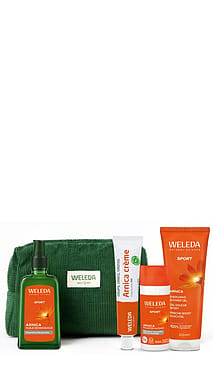 Routine sportive avec trousse