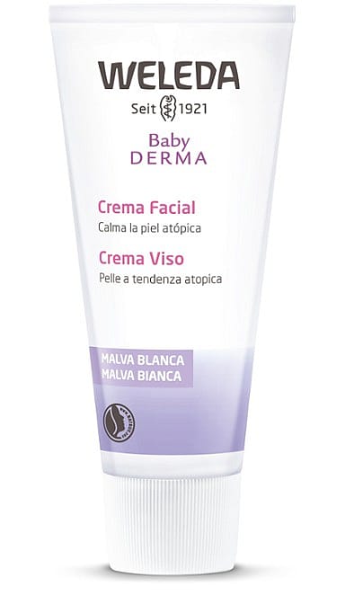 Baby Derma Crema Viso Malva Bianca