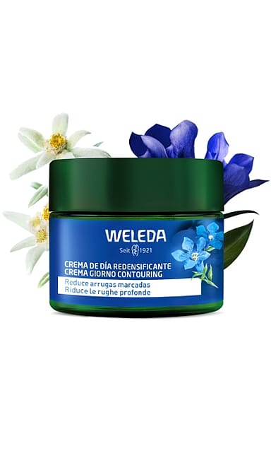 Crema de Día Redensificante de Genciana Azul y Edelweiss