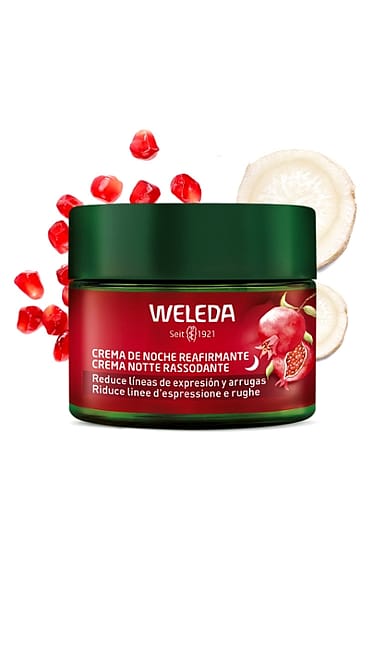 Crema de Noche Reafirmante de Granada y Péptidos de Maca