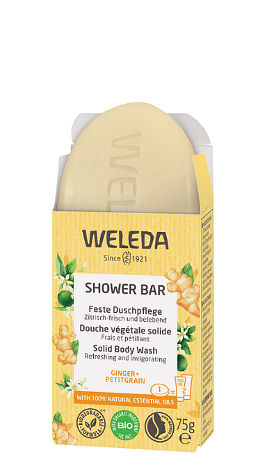 Douche végétale solide Gingembre & Petitgrain