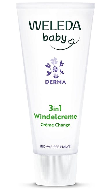 Derma 3in1 Windelcreme Weisse Malve