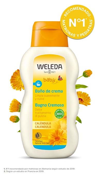 Baño de Crema de Caléndula