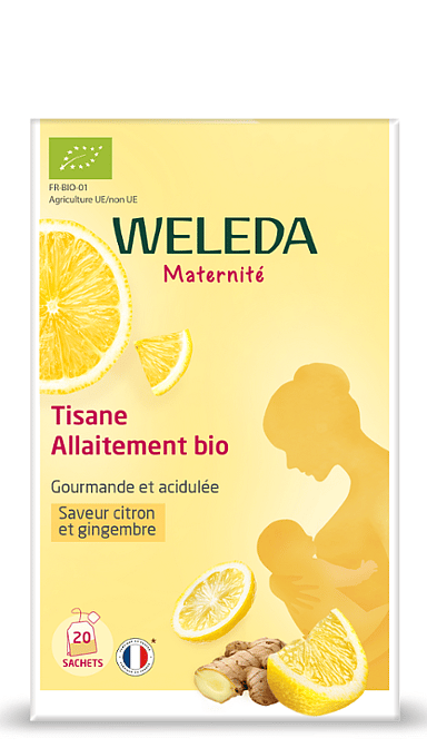 Tisane allaitement bio Citron Gingembre