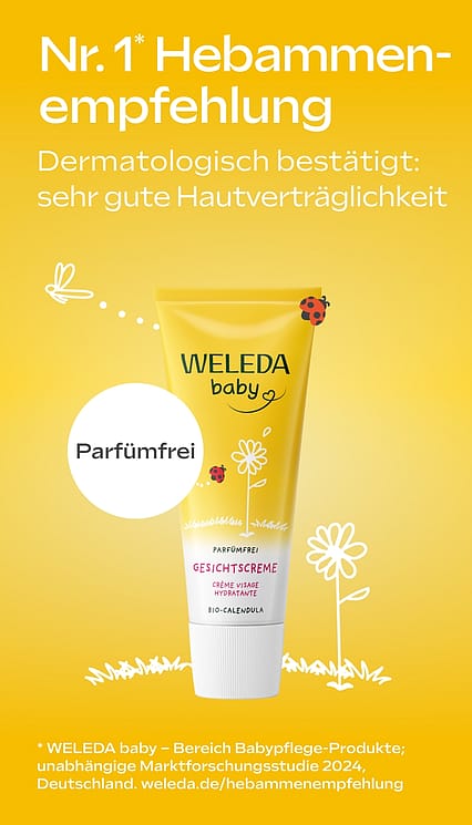 Calendula Gesichtscreme parfümfrei Weleda