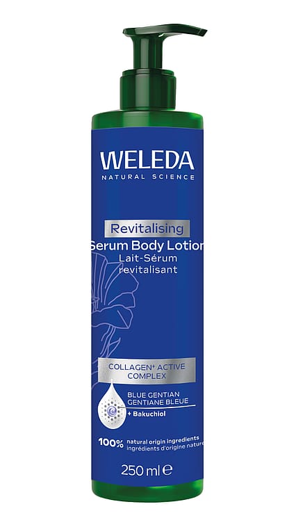 Latte Corpo Siero Rivitalizzante Genziana Blu