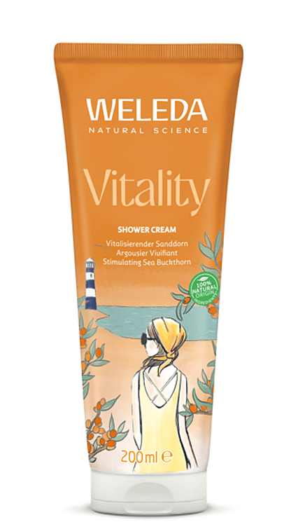 Vitality Shower Cream Sea Buckthorn