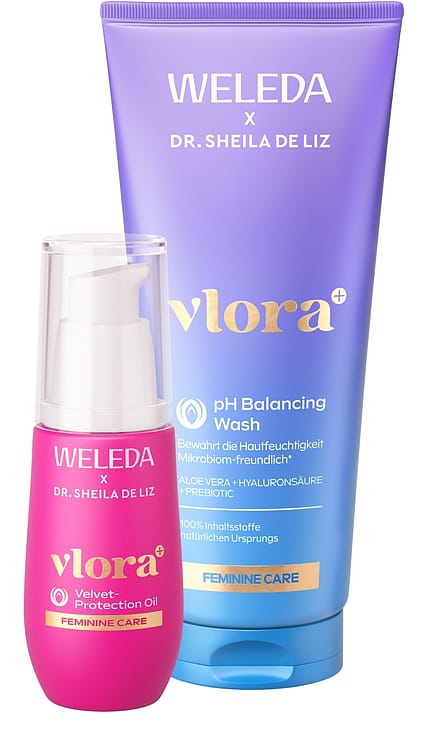 Intimpflege Set Vlora+ pH Balancing Wash & Vlora+ Velvet Protection Oil
