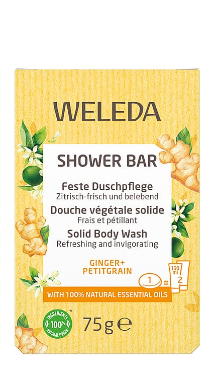 Feste Duschpflege Ginger+Petitgrain