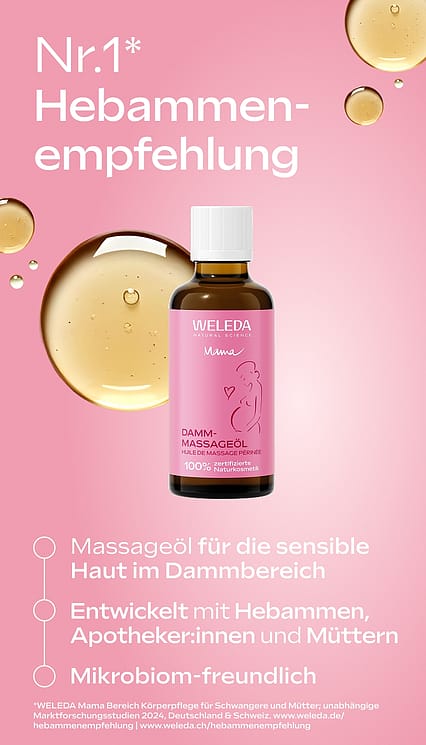 weleda damm massageöl als gleitmittel Damm-Massageöl - bereitet auf die Geburt vor