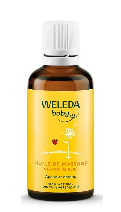 Huile de Massage Ventre de Bébé