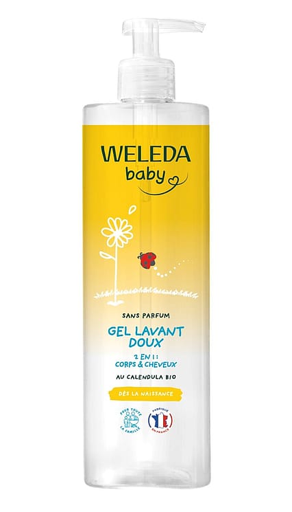 Gel lavant doux Calendula sans parfum