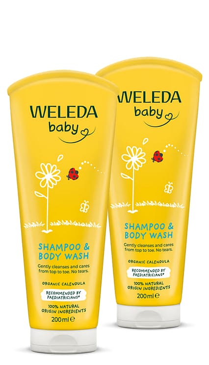 Calendula Shampoo & Body Wash x2
