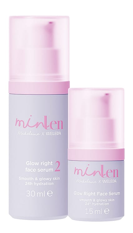 minLen Glow Right Face Serum