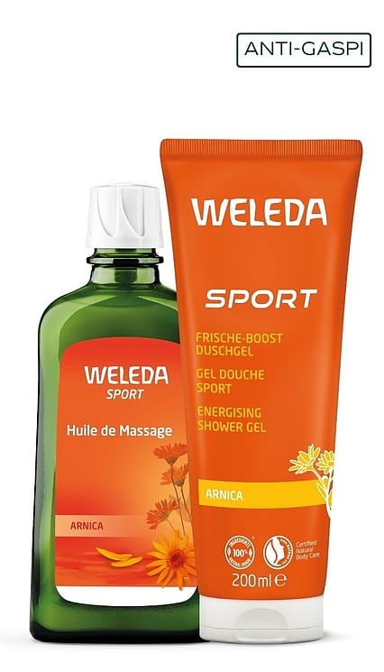 Duo Huile de Massage à l'Arnica + Gel Douche Arnica