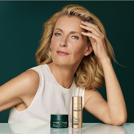 Model mit Produkte