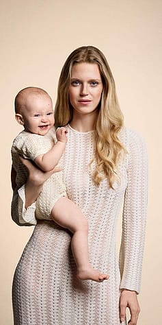 Mamma med barn