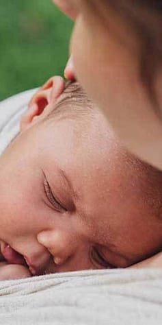 Baby schläft