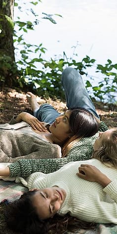 People in nature