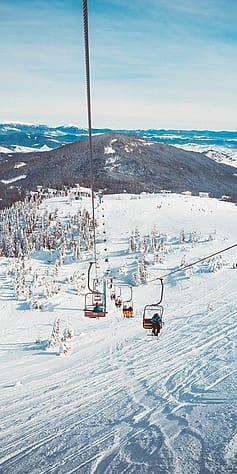 montagne et neige