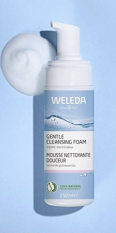 gentle cleansing foam texture