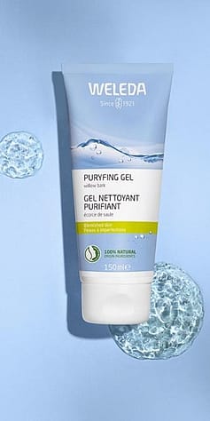 Purifying gel cleanser texture