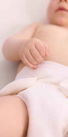 baby in nappy
