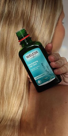 hair tonic application