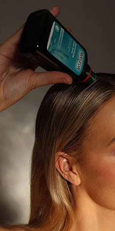 hair tonic application