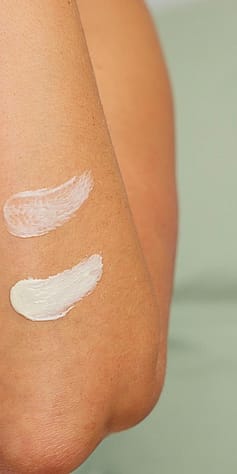 skin food application arm