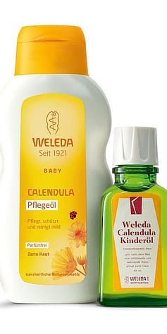 Calendula Baby Oil now and then