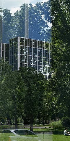 cities green reflexion