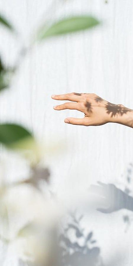 hand with shadow