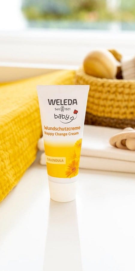 Crema alla calendula per bambini