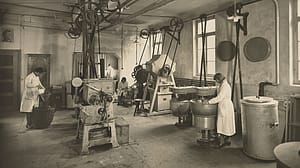 Weleda production facilities in germany