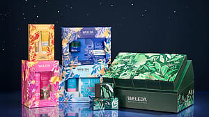 Calendrier de l'avent et coffret cadeau de noël Weleda