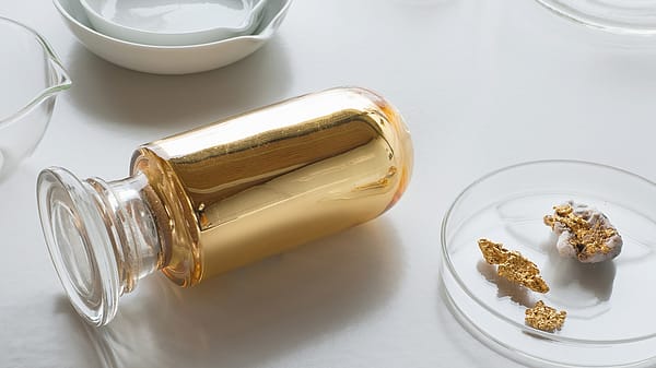 Metallspiegelfolie Gold