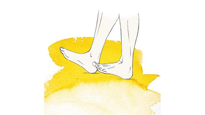 Excercice 6: La marche sur les talons