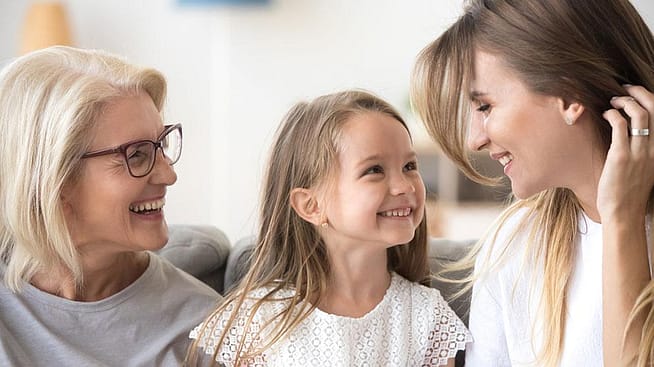 3 Generationen von Frauen
