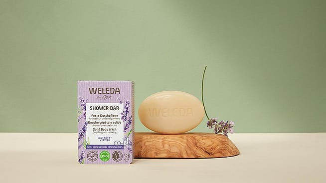 Lavender shower bar