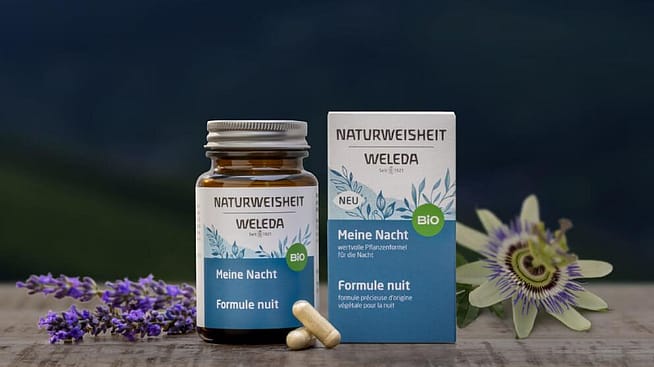 Meine Nacht mit Lavendel und Passionsblume
