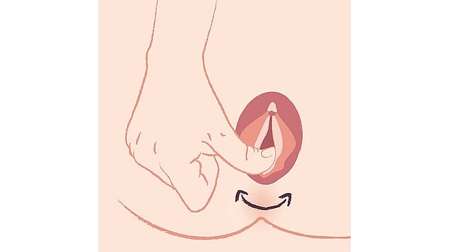 Illustration zur Massage