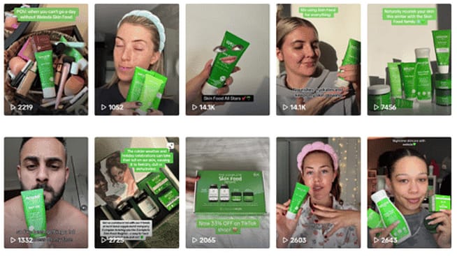 Soins du visage nourrissants Skin Food