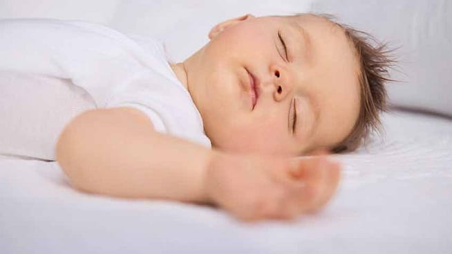 Das Baby schläft