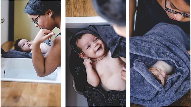 image wall baby baden