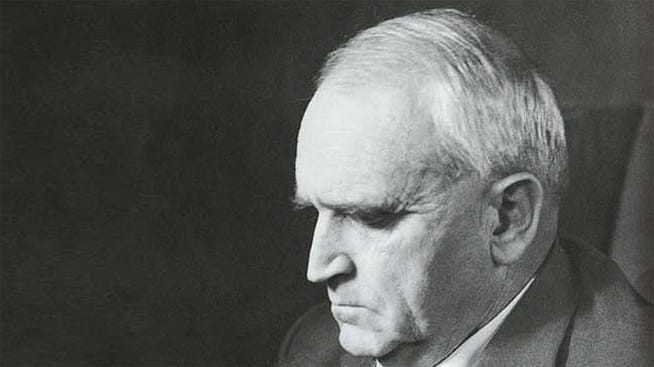 Historische Aufnahme Oskar Schmiedel