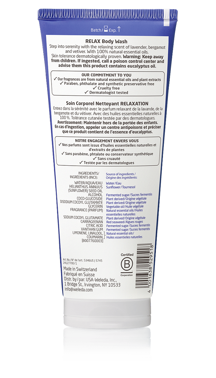Aroma Essentials: Relax Body Wash 2