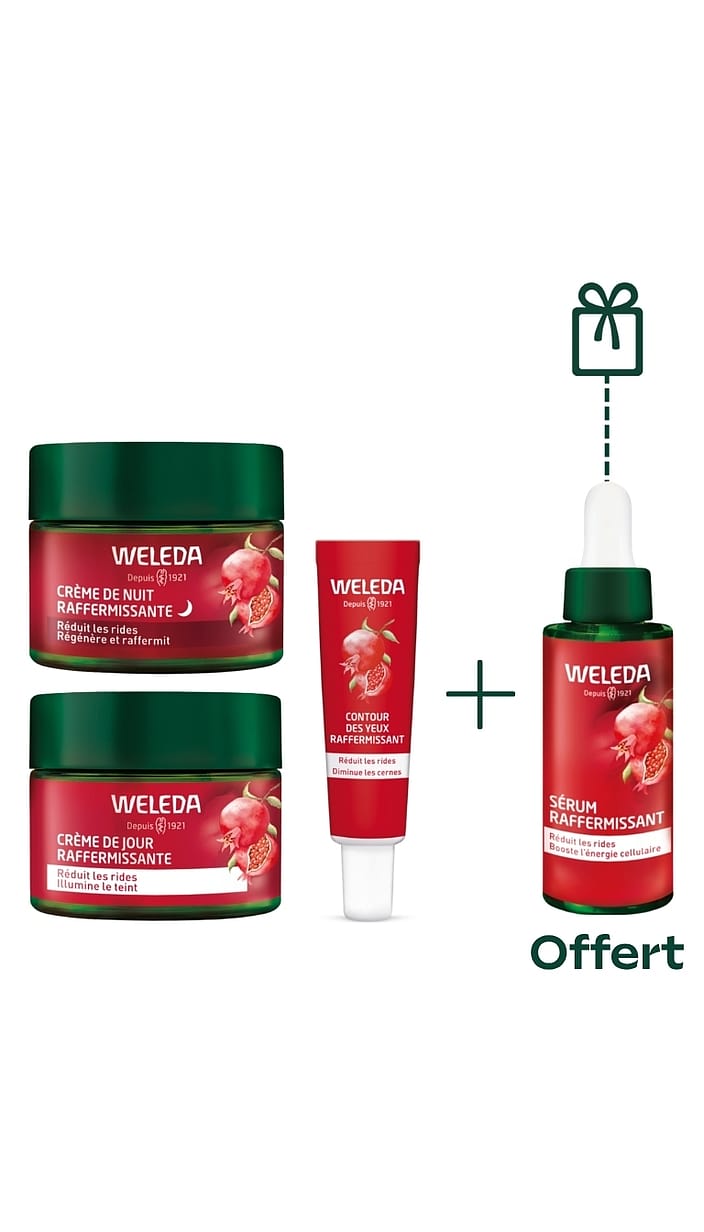 Routine Anti-âge Grenade et Peptides de Maca - Huile offerte